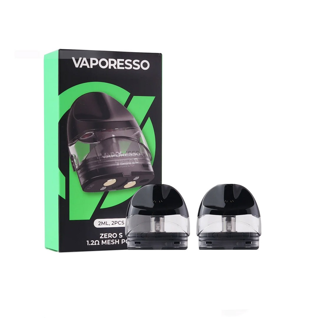 ZERO 1.2Ω MESH POD Black — (set 2 buc)